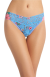 Hanky Panky Janis Original-rise Sheer Lace Thong 3w1182