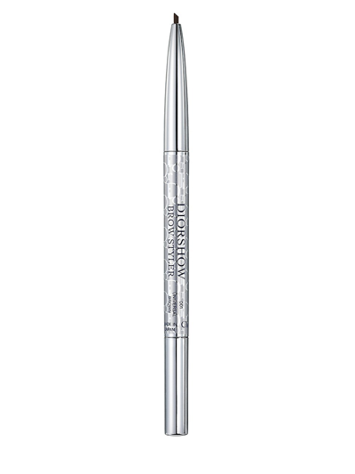 Dior Show Brow Styler Ultrafine Precision Brow Pencil In 001 Brown