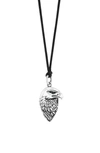 KING BABY AMERICAN VOICES EAGLE PENDANT NECKLACE,K10-9183-24