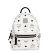 Mcm 'x-mini Stark Side Stud' Convertible Backpack In White