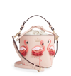 KATE SPADE BY THE POOL - FLAMINGO PIPPA LEATHER BUCKET BAG - PINK,PXRU8940