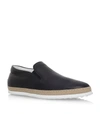 TOD'S RAFFIA SKATE SHOES,14863374