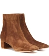 GIANVITO ROSSI TRISH SUEDE ANKLE BOOTS,P00315480