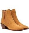 TOD'S SUEDE ANKLE BOOTS,P00340350