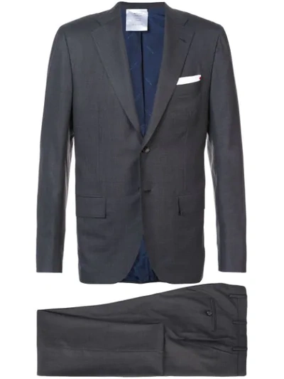 Kiton Two-piece Suit In Grey