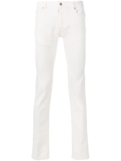 Maison Margiela Classic Skinny-fit Jeans In White