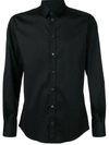Dolce & Gabbana Black Essential Cotton Shirt In Black