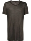 RICK OWENS ROUND NECK T-SHIRT