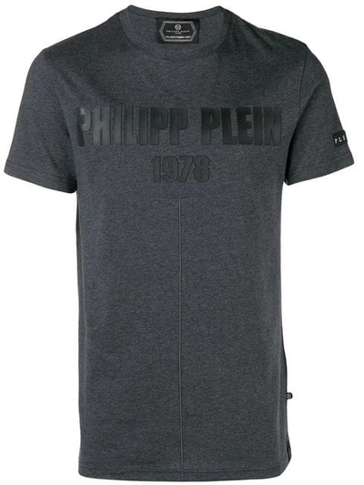 Philipp Plein Logo Short-sleeve T-shirt - Grey