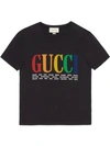 GUCCI GUCCI CITIES COTTON T-SHIRT