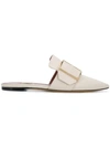 BALLY BUCKLED FRONT MULES