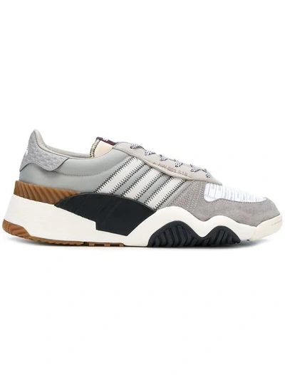 Alexander Wang Adidas Originals By Run Mid Shoes In Grey