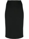 THEORY HIGH-WAISTED PENCIL SKIRT