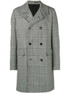 GIVENCHY HOUNDSTOOTH DOUBLE-BREASTED COAT