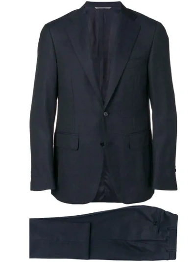 Canali Formal Two Piece Suit In Grey