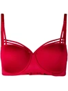 Marlies Dekkers Sale Dame De Paris Padded Balcony Bra In Red In Red
