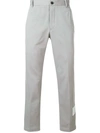 THOM BROWNE UNCONSTRUCTED COTTON TWILL CHINO TROUSER