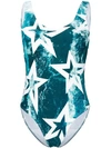PERFECT MOMENT WILD OCEAN STAR PRINT ONE PIECE