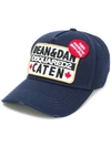 DSQUARED2 DEAN AND DAN CATEN BASEBALL CAP