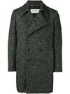 SAINT LAURENT CHEVRON CABAN COAT