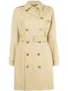 APC A.P.C. CLASSIC TRENCH COAT - NEUTRALS