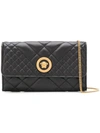 VERSACE QUILTED SHOULDER BAG