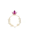 ANTON HEUNIS GOLD PLATED LOVE MADE ME DO IT SWAROVSKI CRYSTAL EARRING