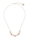 ANTON HEUNIS GOLD PLATED GIRLS DO IT BETTER SWAROVSKI CRYSTAL NECKLACE