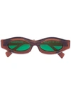 KUBORAUM OVAL FRAME SUNGLASSES