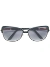 Cazal Cat-eye Shaped Sunglasses In Black