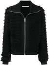 Givenchy Textured Wool-blend Jacket In Black