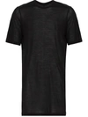 Rick Owens Jersey T-shirt In Black