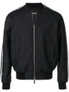 DSQUARED2 DSQUARED2 SEQUINNED BOMBER JACKET - BLACK