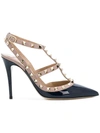 VALENTINO GARAVANI VALENTINO GARAVANI ROCKSTUD ANKLE STRAP PUMPS