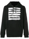 DIESEL BLACK GOLD DIESEL BLACK GOLD GRAPHIC PRINT HOODIE