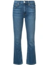RE/DONE COMFORT STRETCH MID-RISE KICK FLARE JEANS