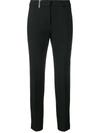 Peserico Cigarette Trousers In Black