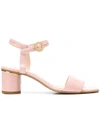 STINE GOYA ODA BLOCK HEEL SANDALS