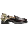 N°21 CRYSTAL PATCH CHUNKY LOAFERS