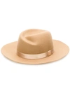 RAG & BONE strap fedora hat