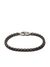 David Yurman Sterling Silver Large Box Chain Bracelet In Cx