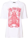 Alexander Mcqueen White Oversized T-shirt In White