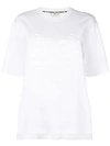 Fendi Logo Patch T-shirt In White