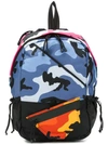 VALENTINO GARAVANI VALENTINO VALENTINO GARAVANI CACMOUFLAGE BACKPACK - MULTICOLOUR