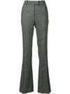 TOM FORD HERRINGBONE FLARED TROUSERS