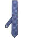 DOLCE & GABBANA DOLCE & GABBANA JACQUARD TIE - BLUE