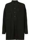 FORME D'EXPRESSION EMBROIDERED PULLOVER SHIRT