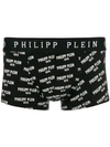PHILIPP PLEIN logo印花棉质四角裤