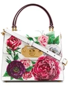 DOLCE & GABBANA WELCOME FLORAL-PRINT TOTE