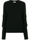 BARRIE ROMANTIC TIMELESS CASHMERE ROUND NECK PULLOVER